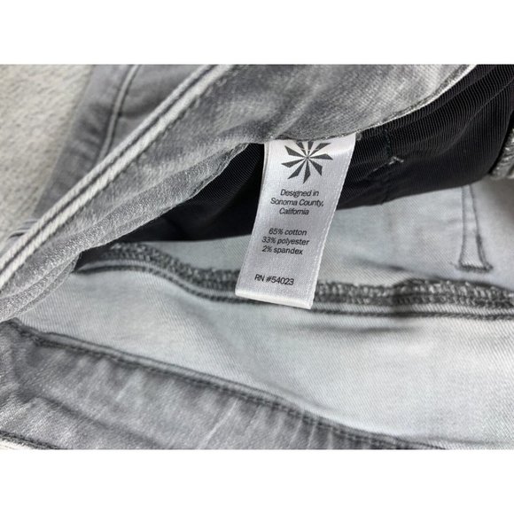 Athleta Sculptek Stretchy 5 Pocket Jeans Pants (Women's Size 8) Gray - Picture 7 of 15